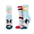 Wild Feet Fluffy Socks 2PK